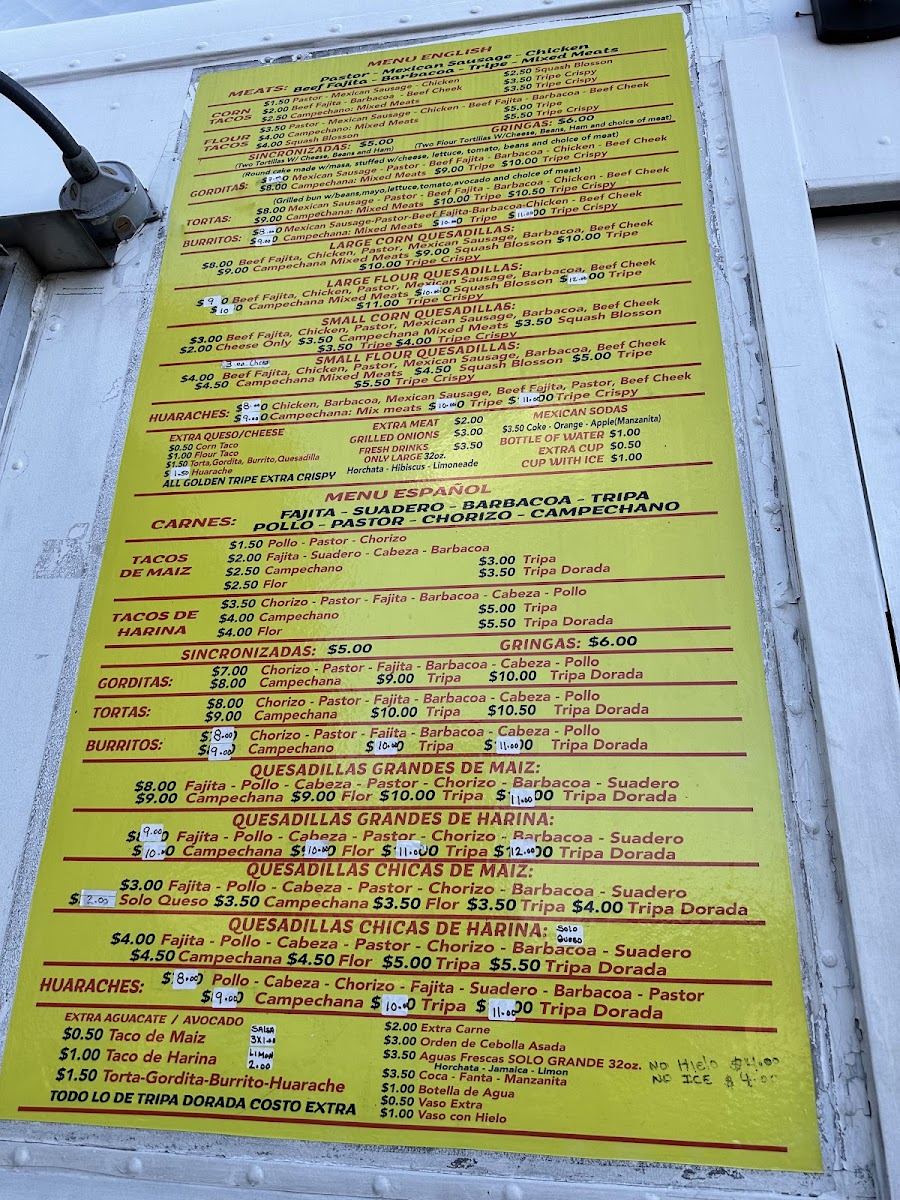 Taqueria El Rey Azteca Menu - Image 4