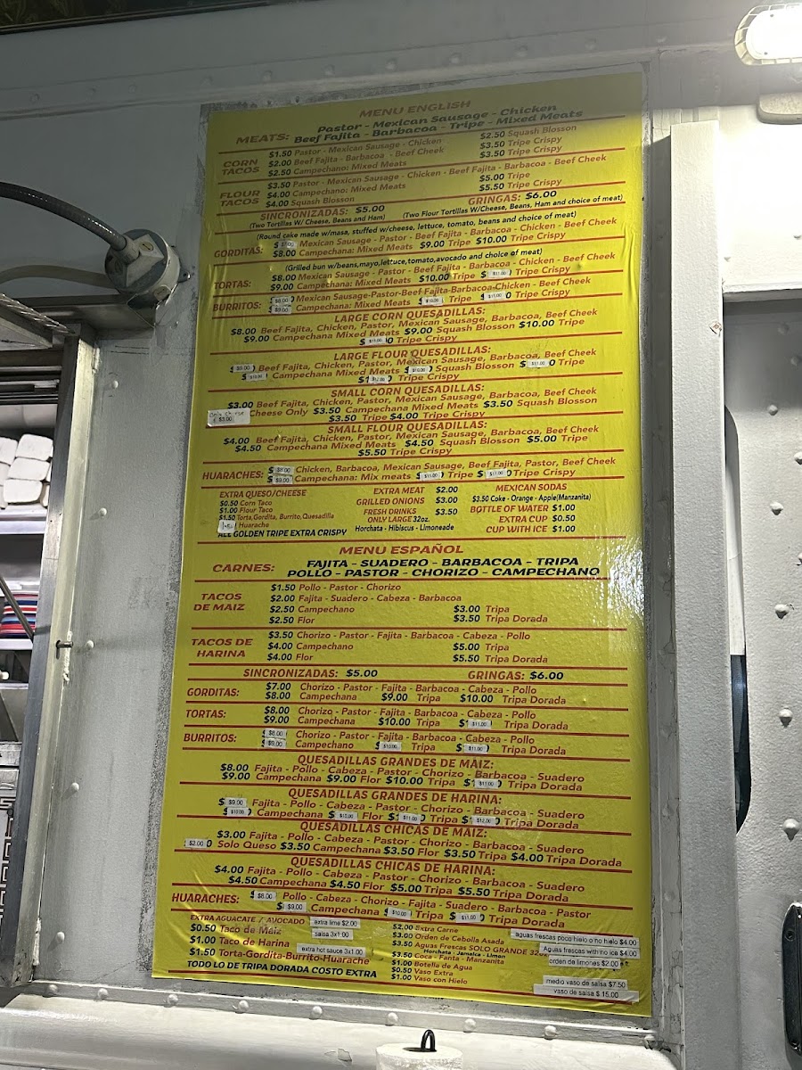 Taqueria El Rey Azteca Menu - Image 5